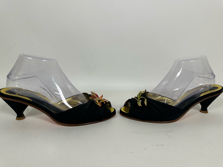 FENDI Heels 39 1/2 US Size 9 [Photo 5]