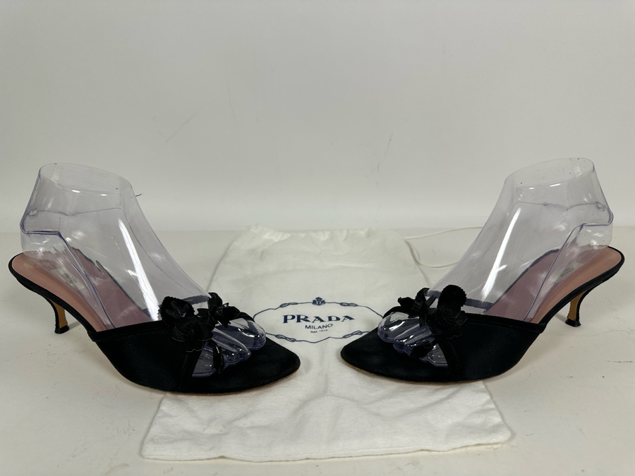 PRADA Heels 39 US Size 9 [Photo 4]