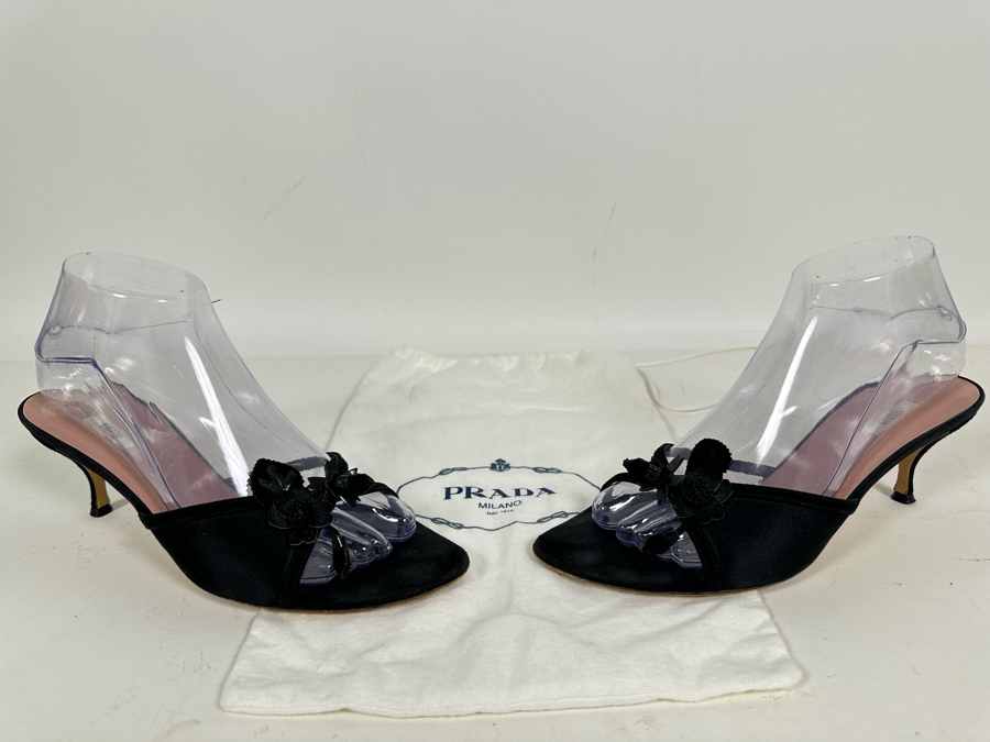 PRADA Heels 39 US Size 9 [Photo 5]