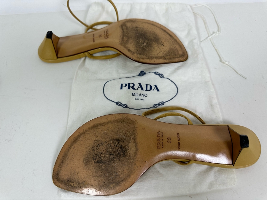 PRADA Heels 39 US Size 9 [Photo 9]