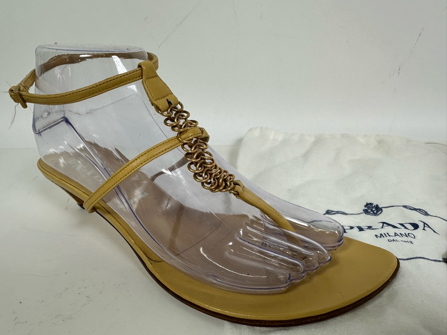 PRADA Heels 39 US Size 9 [Photo 7]