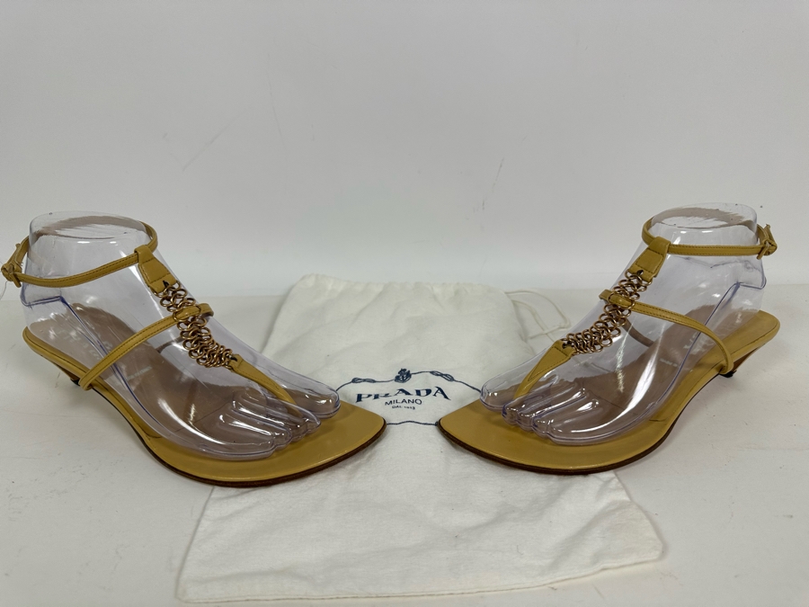 PRADA Heels 39 US Size 9 [Photo 6]