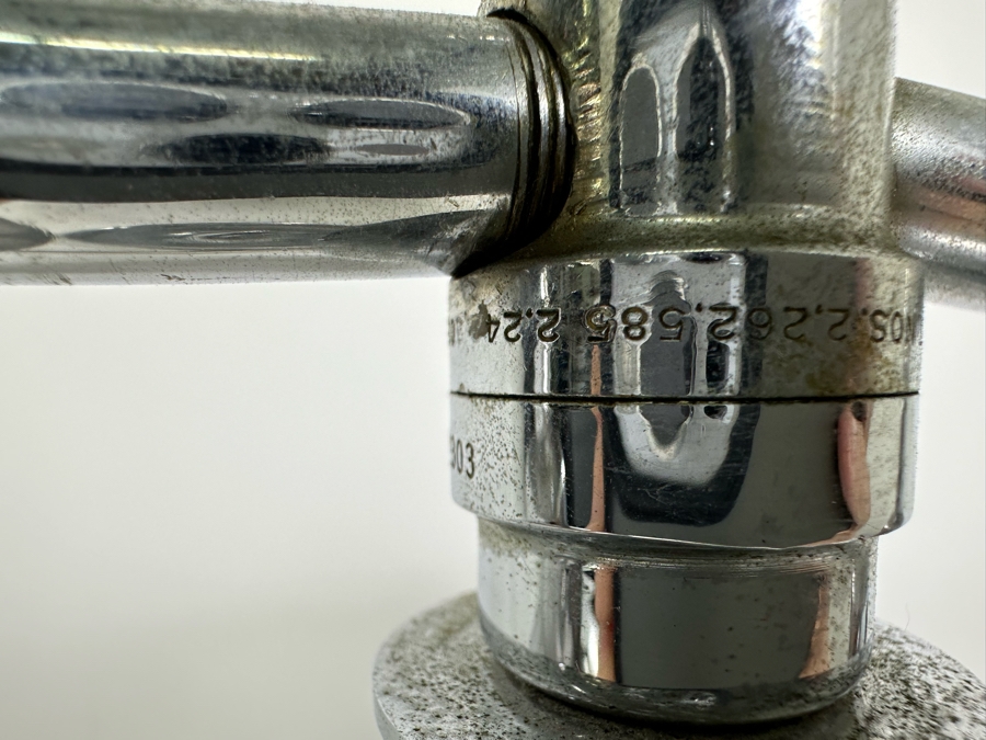 Apollo Electric Co Art Deco Chrome Bankers Jeweler's Desk Lamp 25W X 23H [Photo 14]