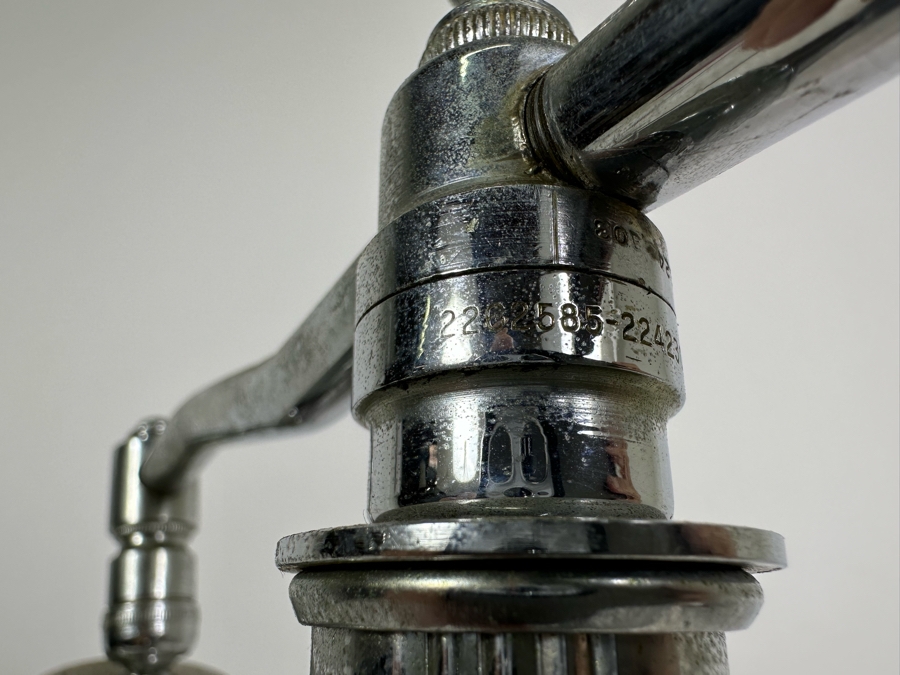 Apollo Electric Co Art Deco Chrome Bankers Jeweler's Desk Lamp 25W X 23H [Photo 17]