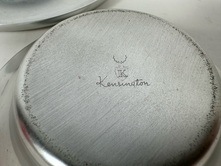 Vintage Art Deco Kensington Aluminum Bowl With Plate 7W [Photo 10]