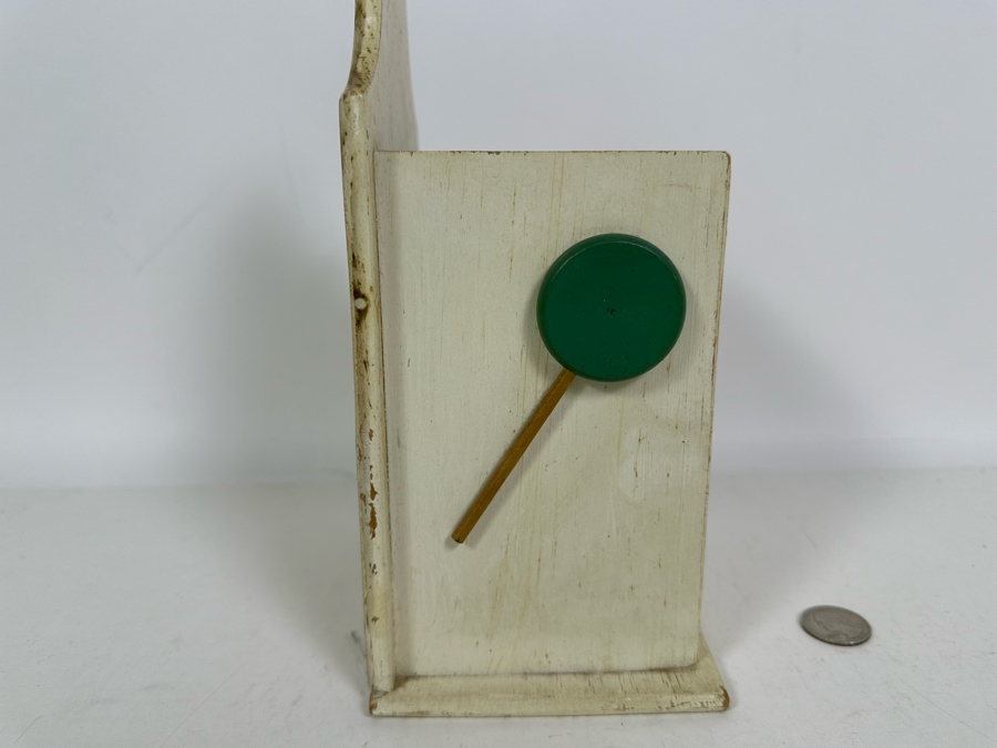 Vintage 1957 Cornwall Wood Products 'Lollipops For Good Little Boys And Girls' Wall Hanging Display Made In South Paris, Maine 6W X 4.5D X 10H [Photo 6]