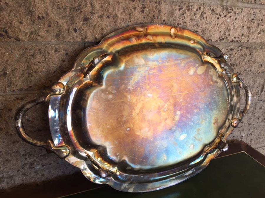 Silverplate Tray Lot [Photo 9]