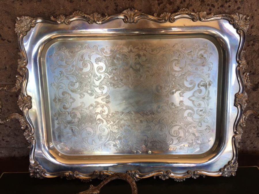 Silverplate Tray Lot [Photo 4]