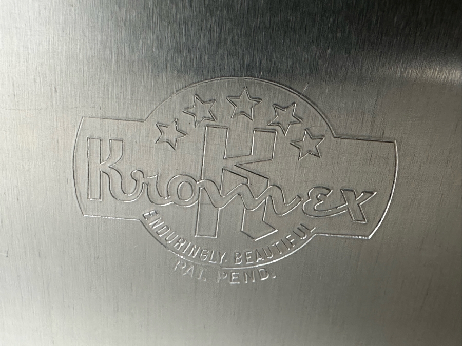 Vintage Art Deco Machine Age Aluminum Spice Jars With Rack By Kromex 10W X 5D X 5H [Photo 15]