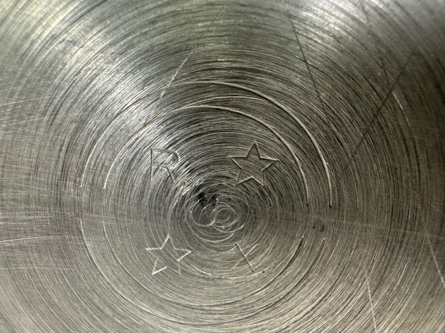 Vintage Art Deco Machine Age Aluminum Cookie Jar By RJX 7W X 8H [Photo 7]