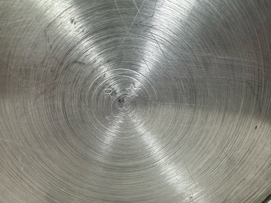 Vintage Art Deco Machine Age Aluminum Cookie Jar By RJX 7W X 8H [Photo 11]