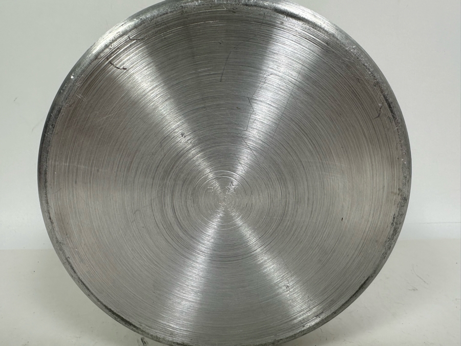 Vintage Art Deco Machine Age Aluminum Cookie Jar By RJX 7W X 8H [Photo 10]