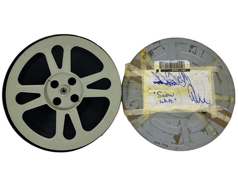 Vintage Snow White And The Seven Dwarfs Film Reels (2 Reels) 13.75R [Photo 1]