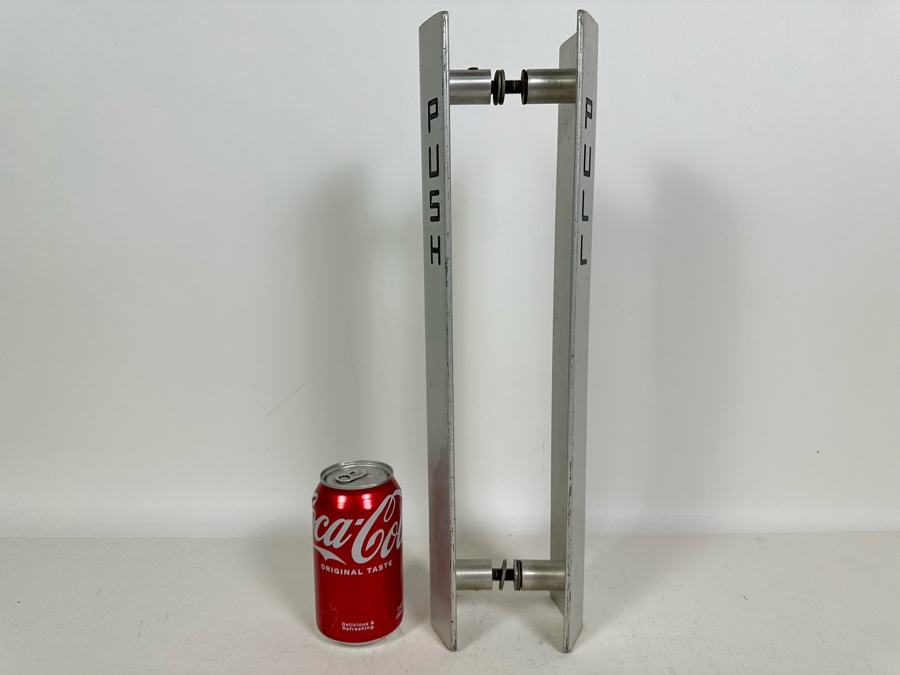 Vintage PUSH / PULL Commercial Door Handles 17H [Photo 4]