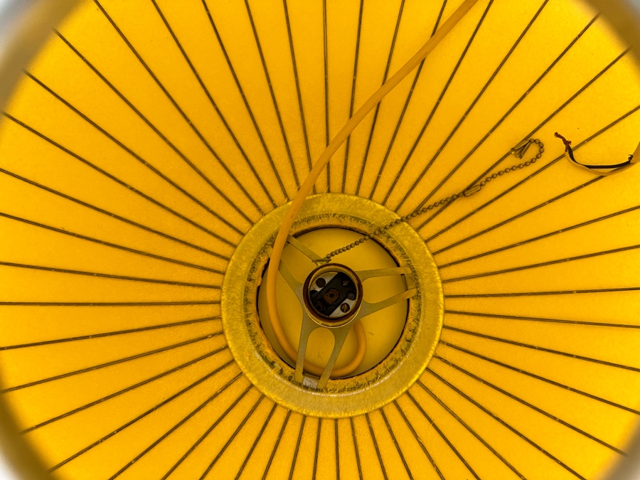 Vintage Mid-Century Modern George Nelson Bubble Lighting Fixtures By Howard Miller Clock Company Zeeland, Michigan 25W [Photo 24]