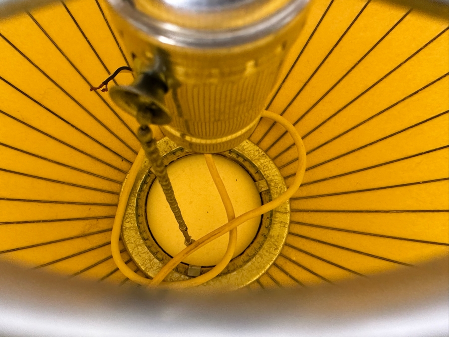 Vintage Mid-Century Modern George Nelson Bubble Lighting Fixtures By Howard Miller Clock Company Zeeland, Michigan 25W [Photo 19]