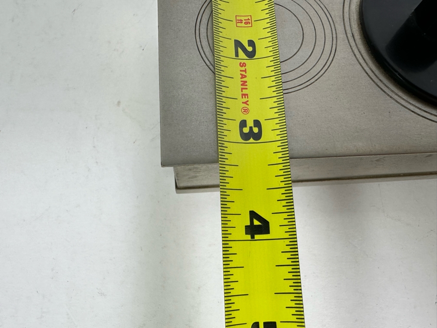 Vintage Art Deco Machine Age Metal Wood Lined Cigarette Box By Chase 7W X 3.25D X 2.75H [Photo 18]