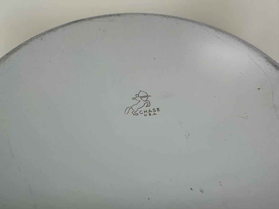 Vintage Art Deco Machine Age Pitcher With Bakelite Handle By Chase 8H [Photo 10]