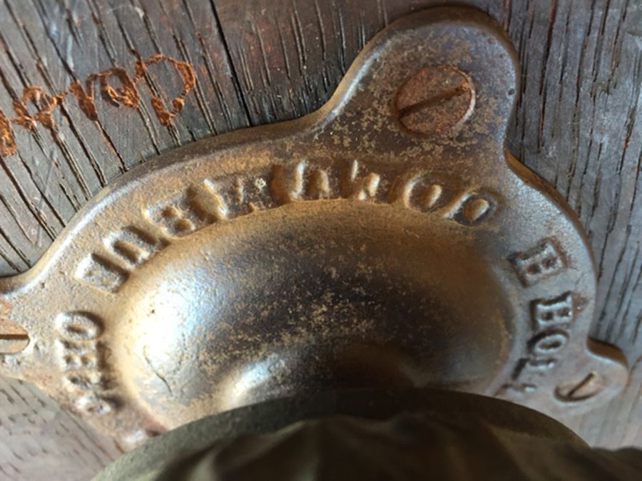 Vintage Swivel Stool with Twisted Black Wrought Iron [Photo 7]