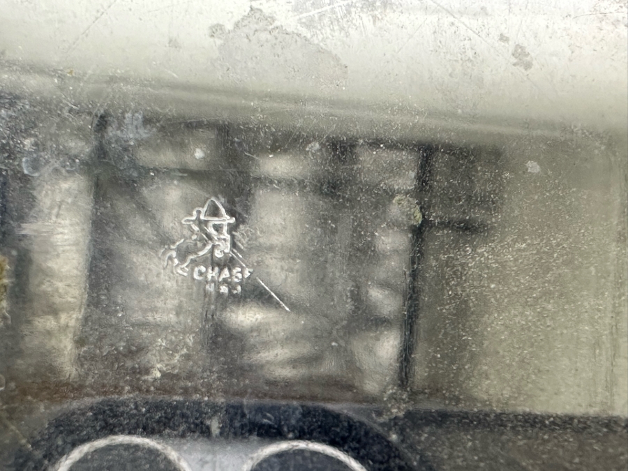 Collection Of Vintage Art Deco Chase Items Including Walter Von Nessen (1889-1943) Butter Dish With Lid For Chase, Spherical Saturn Ring Sugar By Chase, Ball Footed Napkin Holder By Chase And Lidded Box By Chase [Photo 13]