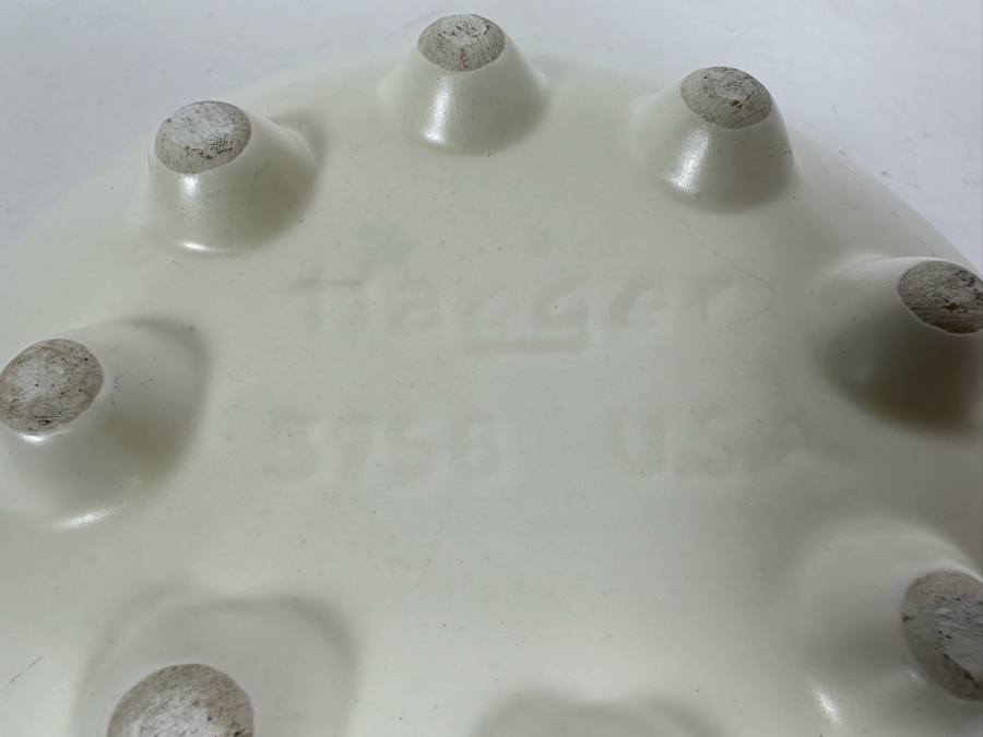 Vintage Haeger USA Pottery Footed Vase 8.5W X 3.25H [Photo 7]