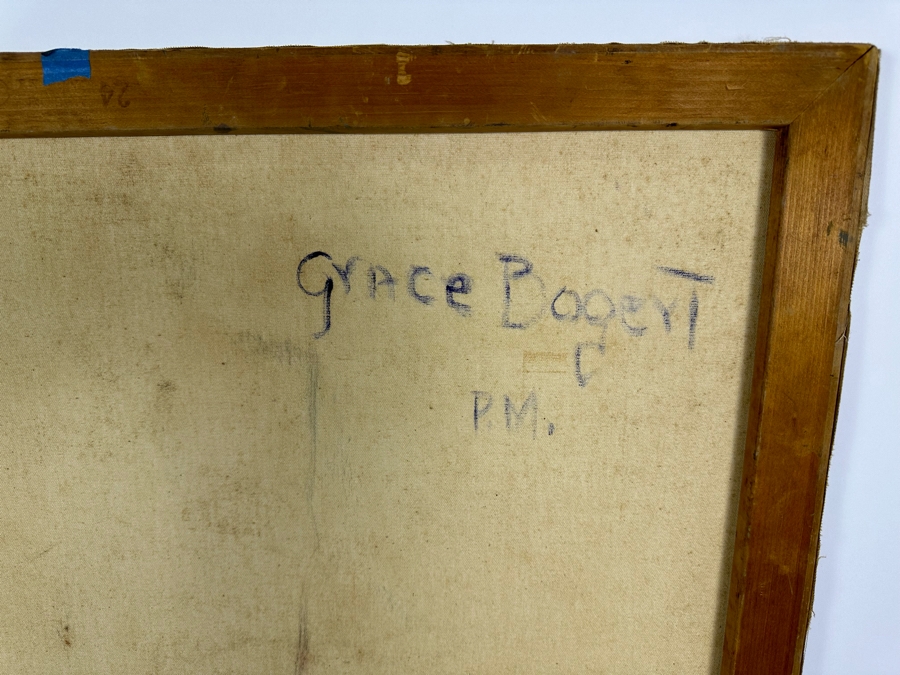 Grace Bogert Original Female Nude Painting On Canvas 24 X 36 [Photo 12]