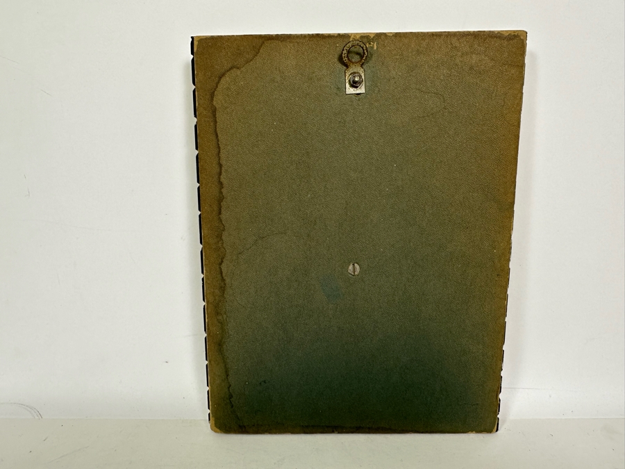 Vintage Mirrored Christ Crucifixion Wall Plaque 7 X 9 [Photo 11]