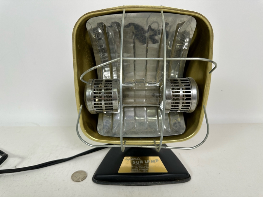 Vintage Sperti Sun Lamp Model P 108 7W X 6.5D X 9.5H Working [Photo 2]