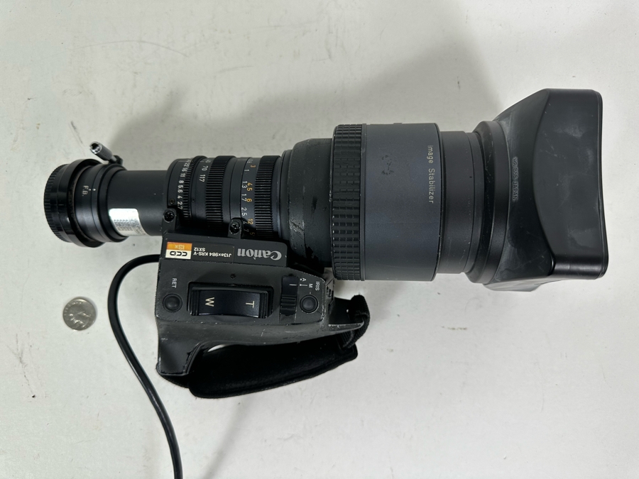 Canon J13aX9B4 KRS-V SX12 13XC CCD Image Stabilizer Broadcast Zoom Lens 12.5L [Photo 3]