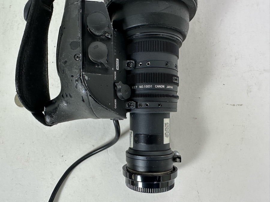 Canon J13aX9B4 KRS-V SX12 13XC CCD Image Stabilizer Broadcast Zoom Lens 12.5L [Photo 10]