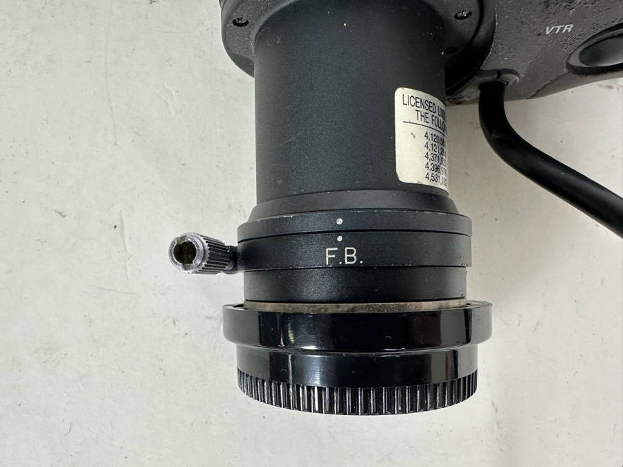 Canon J13aX9B4 KRS-V SX12 13XC CCD Image Stabilizer Broadcast Zoom Lens 12.5L [Photo 8]