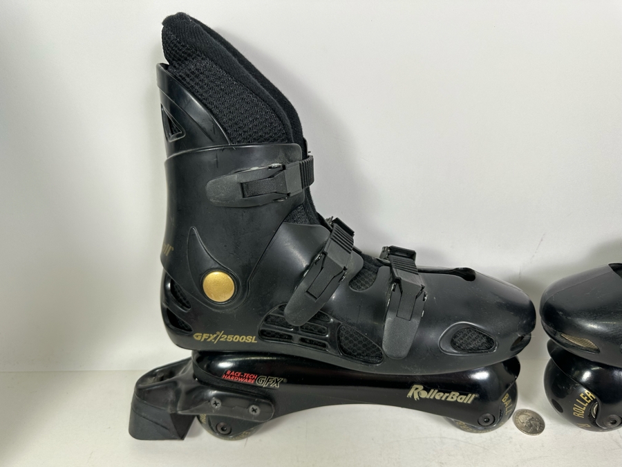 Pair Of Like New Rollerball Skates GFX/2500SL Size 7 [Photo 9]