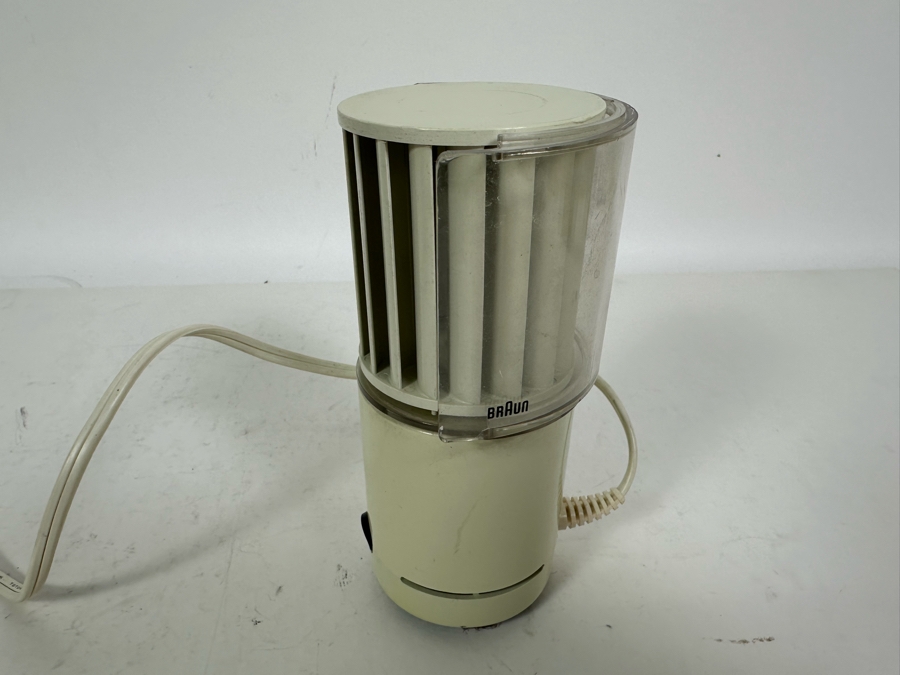 Vintage 1970s Braun HL-70 Rotary Table Fan Designed By Juergen Greubel And Reinhold Weiss Germany [Photo 5]