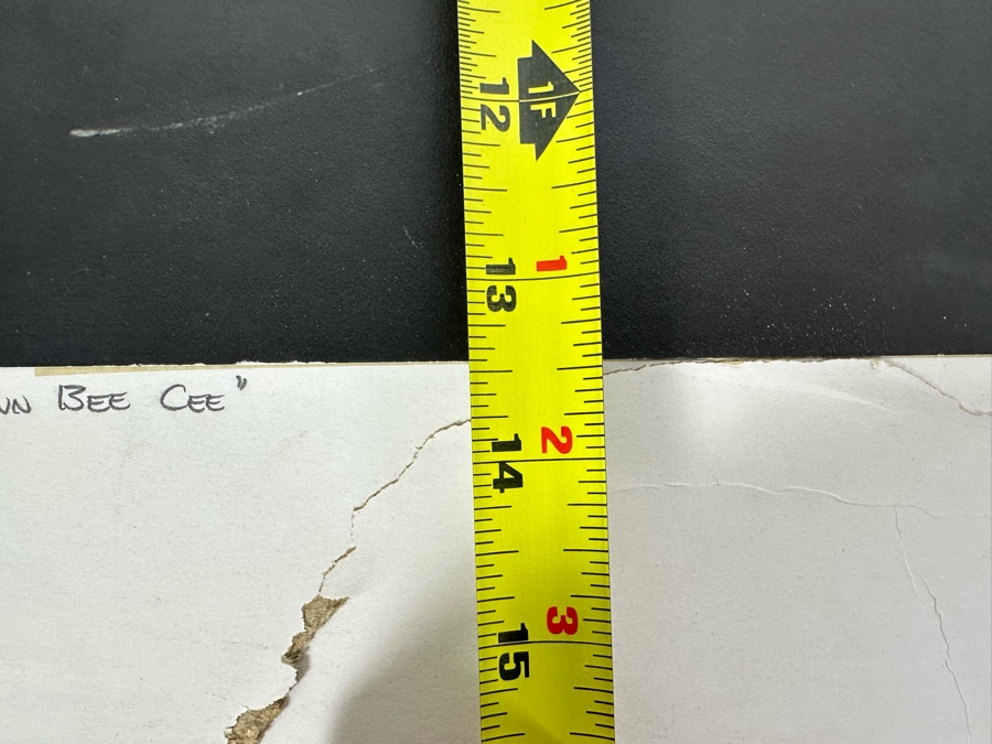 Vintage Art Deco RCA NBC Photograph 10.5 X 13.5 Signed In Damaged Matte [Photo 10]