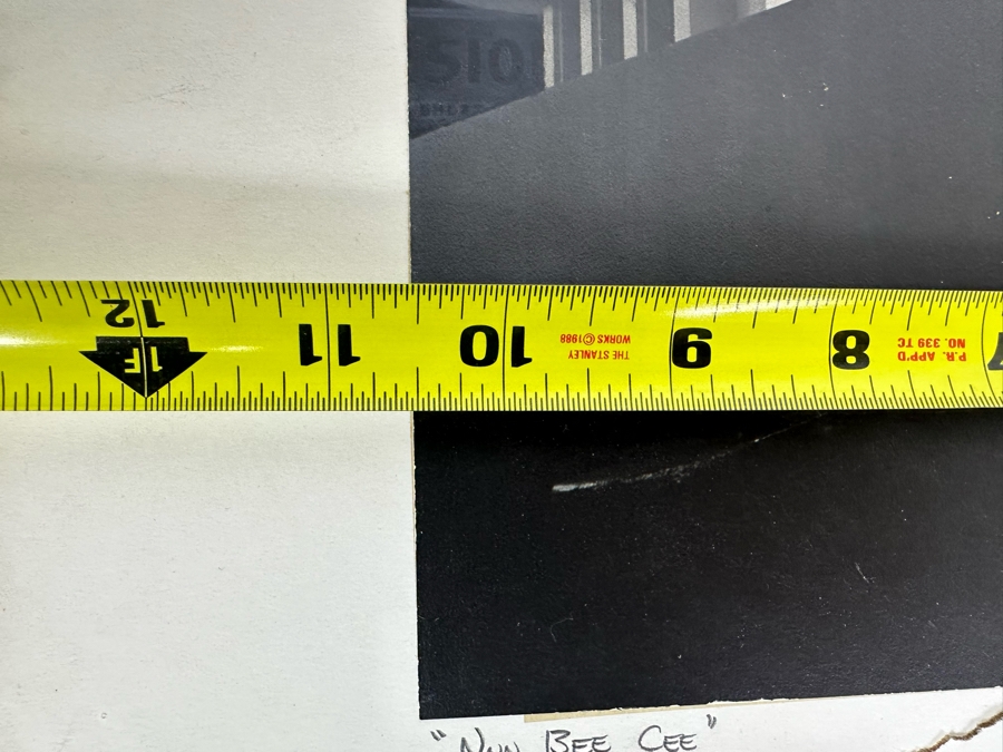 Vintage Art Deco RCA NBC Photograph 10.5 X 13.5 Signed In Damaged Matte [Photo 9]