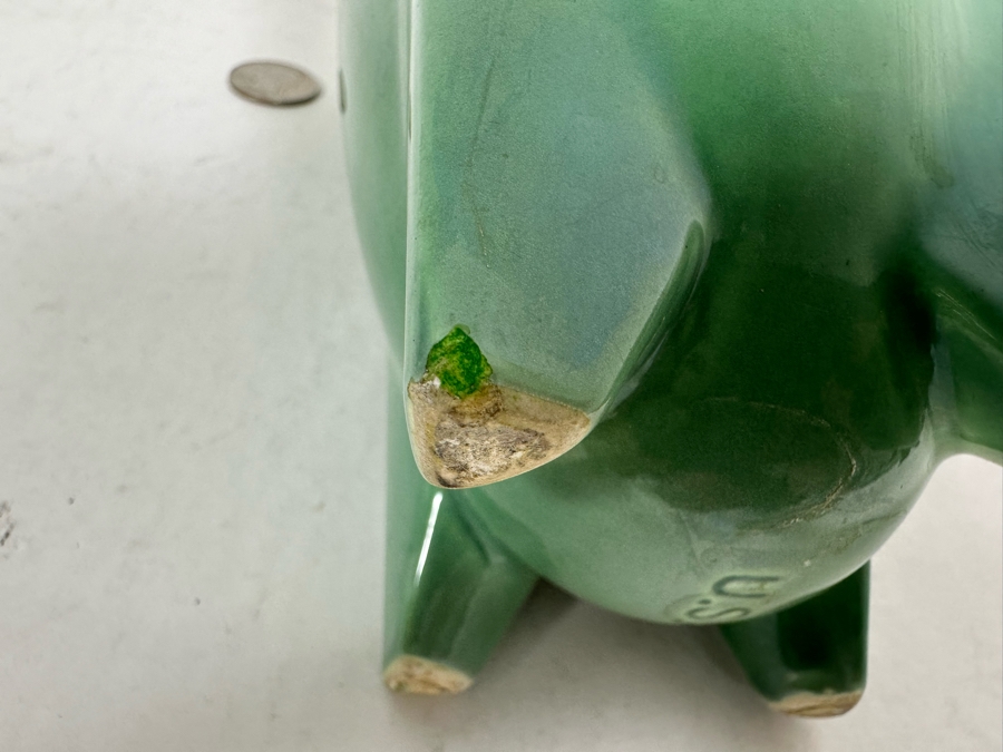 Mid-Century Modern Atomic Rocket USA Pottery Vase 9H [Photo 10]