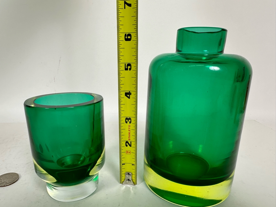 Murano Italian Art Glass Cup And Bottle 6.25H [Photo 6]