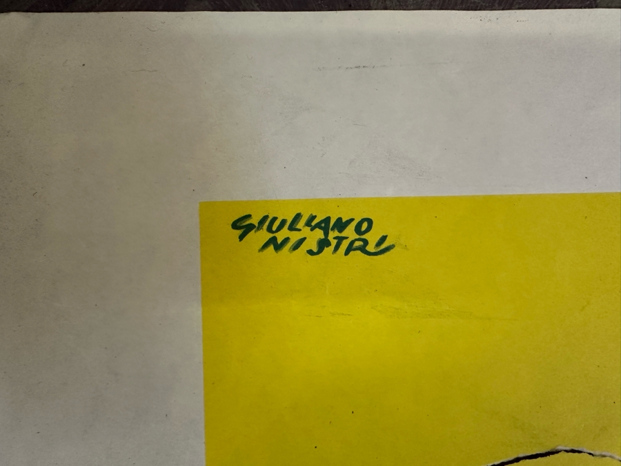 Vintage Lux Film Movie Poster By Giuliano Nistri See Photos For Tears 55 X 39 [Photo 8]