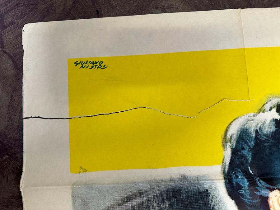 Vintage Lux Film Movie Poster By Giuliano Nistri See Photos For Tears 55 X 39 [Photo 7]