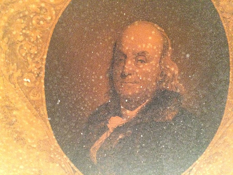 Vintage Shade Featuring Presidents of the United States [Photo 3]