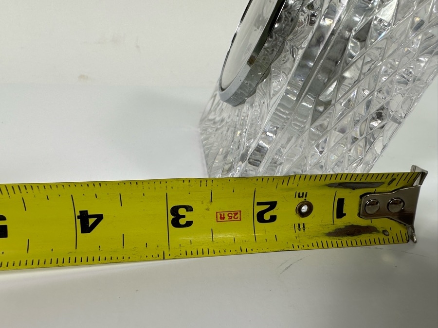 Just Added - Waterford Crystal Desk Clock 5W X 2D X 4H [Photo 7]