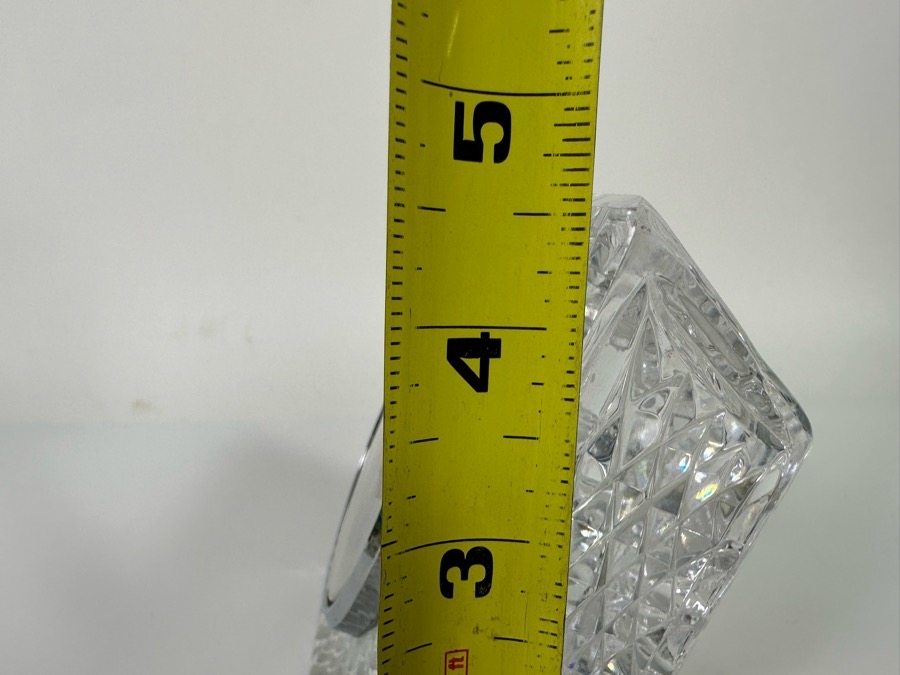 Just Added - Waterford Crystal Desk Clock 5W X 2D X 4H [Photo 8]
