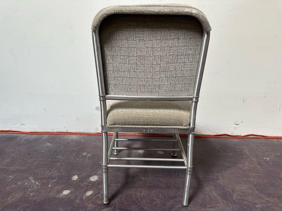 Warren McArthur Art Deco Aluminum Side Chair 18W X 18D X 33H [Photo 7]