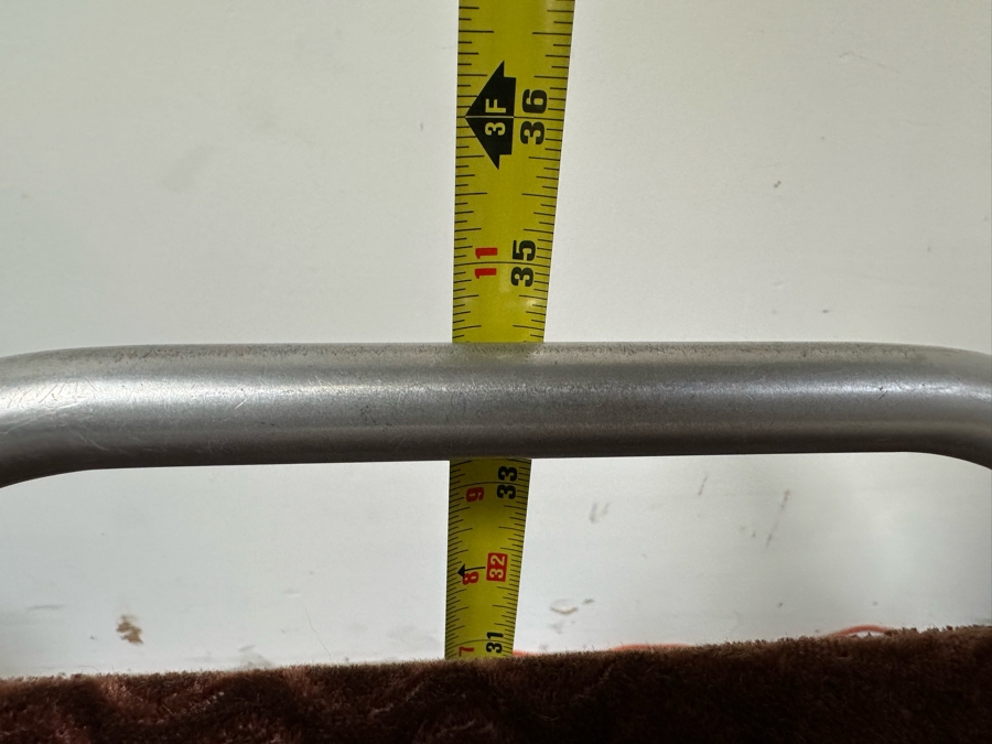 Warren McArthur Art Deco Aluminum Side Chairs With Mohair Fabric, Set Of Three Chairs 16W X 19D X 30H & 17W X 17D X 34H [Photo 15]