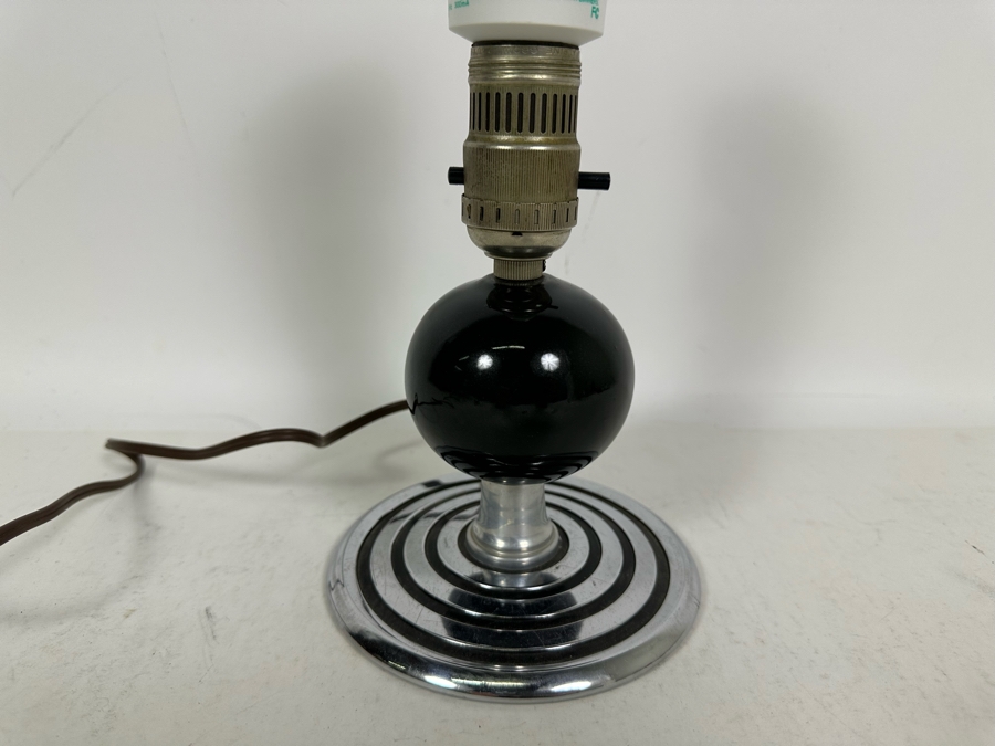 Vintage Art Deco Table Lamp No Shade 10H [Photo 3]