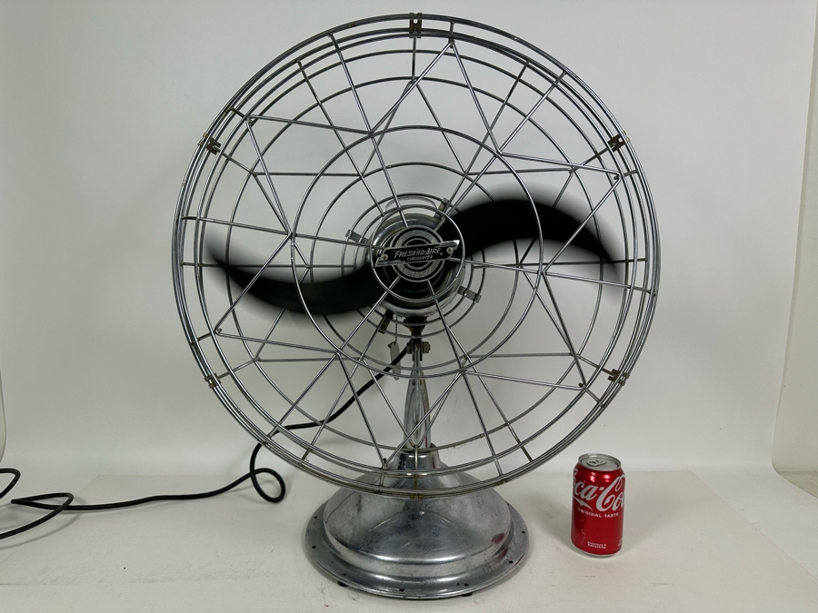 Vintage Fresh'nd-Aire General Electric Motor Fan Model 2000 Working 22W X 26H [Photo 4]