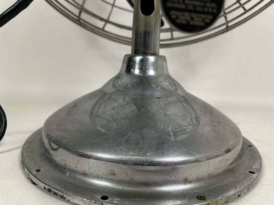 Vintage Fresh'nd-Aire General Electric Motor Fan Model 2000 Working 22W X 26H [Photo 8]