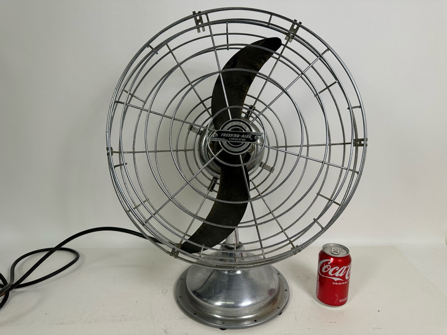 Vintage Fresh'nd-Aire General Electric Motor Fan Model 1700 Not Working 19W X 23H [Photo 2]
