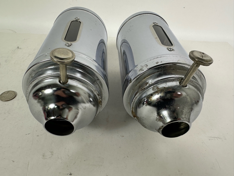 Pair Of Chrome Wall Mounted Dispensers 8H [Photo 4]