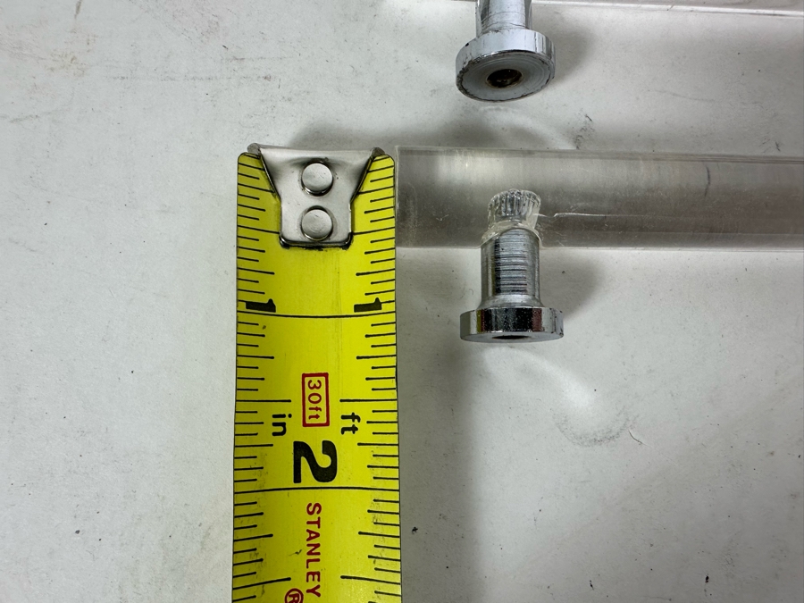 (14) Vintage Lucite Pulls 6 X 1 1/8 [Photo 8]